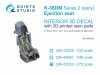 Quinta Studio QR+72033 K-36DM Series2 (early) ejection seat (for MiG-29, MiG-31, Su-27, Su-33 aircraft until 2007) (All kits) 1/72